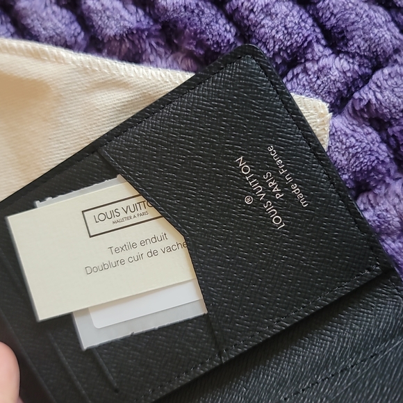 Louis Vuitton Pastel Black Pocket Organizer By Virgil Abloh Giant Monogram Limit - Picture 12 of 15